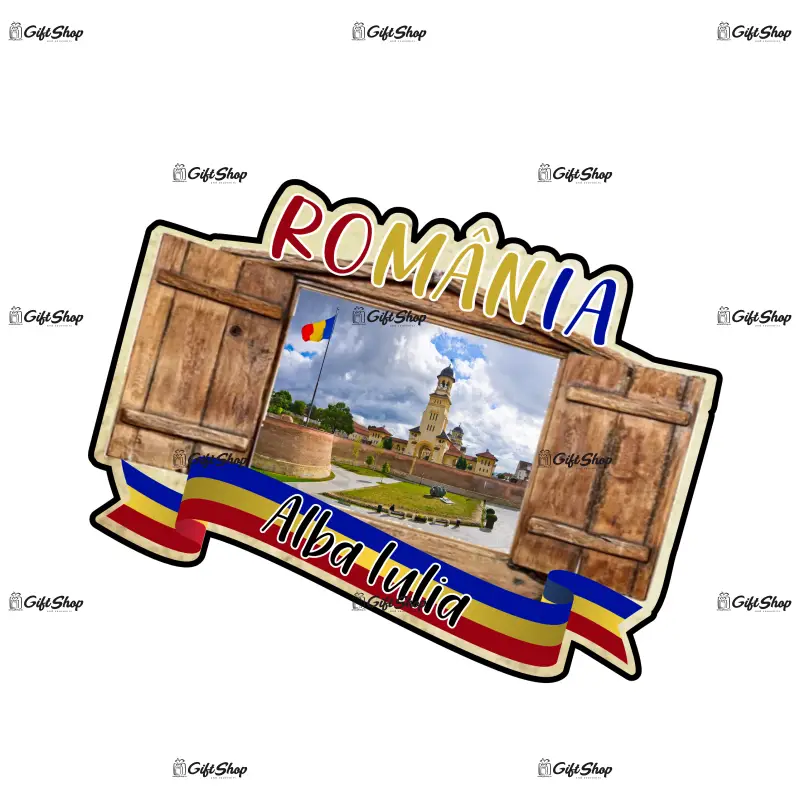 Alba iulia romania, magnet frigider mgs153